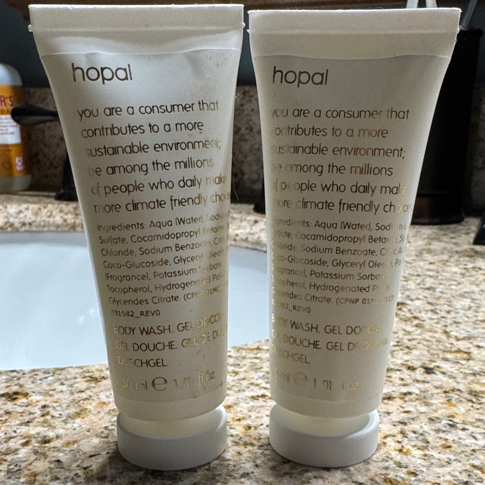 Hopal Gel Body Wash Set - Travel Size